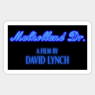 Mulholland Dr. / David Lynch Magnet